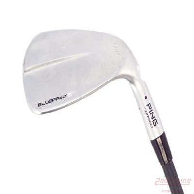 Ping Blueprint T Single Iron Pitching Wedge PW AWT 2.0 Matte Black Steel Regular Right Handed Black Dot 35.75in
