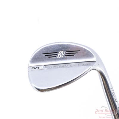 Titleist Vokey SM8 Tour Chrome Wedge Lob LW 58° 14 Deg Bounce K Grind Stock Steel Shaft Steel Wedge Flex Right Handed 35.25in