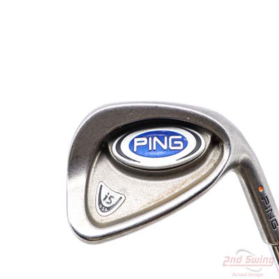 Ping i5 Single Iron 8 Iron Stock Steel Shaft Steel Stiff Right Handed Orange Dot 36.5in