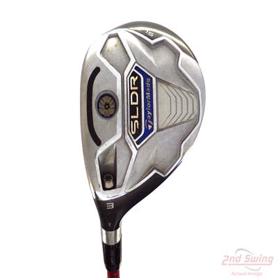 TaylorMade SLDR Fairway Wood 3 Wood 3W 15° Matrix Ozik 7Q3 Red Tie Graphite Stiff Left Handed 43.0in