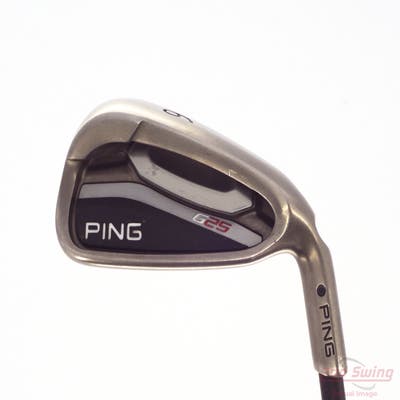 Ping G25 Single Iron 6 Iron Ping TFC 189i Graphite Senior Right Handed Black Dot 37.5in
