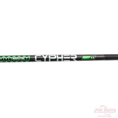 Used W/ PXG RH Adapter Project X Cypher 40 Fairway Shaft Ladies 42.0in