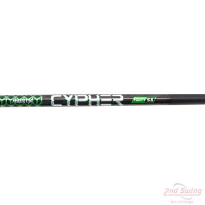 Used W/ PXG RH Adapter Project X Cypher 40 Fairway Shaft Regular 41.5in