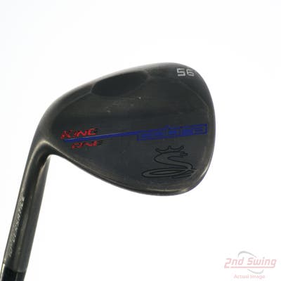 Cobra KING Black One Length Wedge Sand SW 56° 10 Deg Bounce True Temper Dynamic Gold S400 Steel Stiff Left Handed 38.0in