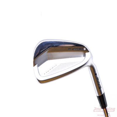 Ping Blueprint S Single Iron 7 Iron True Temper Dynamic Gold 105 Steel Stiff Right Handed Black Dot 37.25in