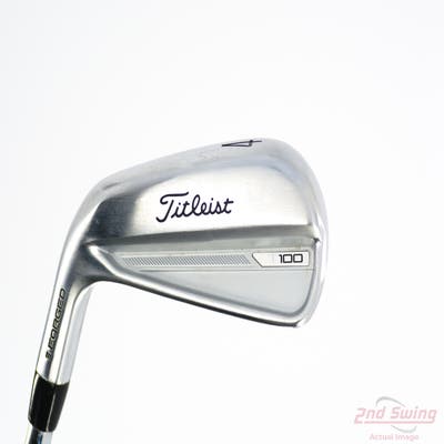 Titleist 2023 T100 Single Iron 4 Iron Dynamic Gold XP X100 Steel X-Stiff Left Handed 38.75in