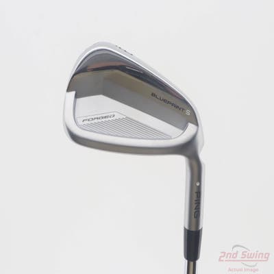 Ping Blueprint S Single Iron 9 Iron True Temper Dynamic Gold X7 Steel Tour X-Stiff Right Handed White Dot 37.25in