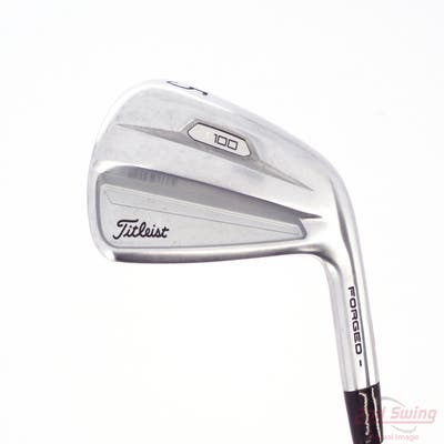 Titleist 2021 T100 Single Iron 5 Iron Project X Rifle 6.5 Steel X-Stiff Right Handed 38.25in