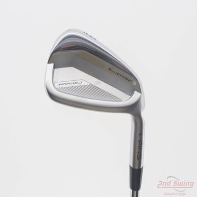 Ping Blueprint S Single Iron 9 Iron Project X Rifle 6.0 Steel Stiff Right Handed Blue Dot 37.0in