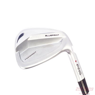 Ping Blueprint S Single Iron Pitching Wedge PW FST KBS Tour Steel Stiff Right Handed Red dot 36.25in