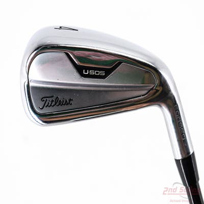 Titleist U-505 Utility Iron 4 Utility MCA Tensei AV Blue Raw 75 Graphite Regular Right Handed 39.0in