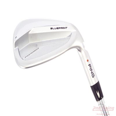 Ping Blueprint S Single Iron Pitching Wedge PW KBS Tour 130 Steel X-Stiff Right Handed Orange Dot 35.75in