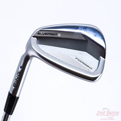 Ping Blueprint S Single Iron 8 Iron True Temper Dynamic Gold 120 Steel X-Stiff Left Handed Blue Dot 38.5in
