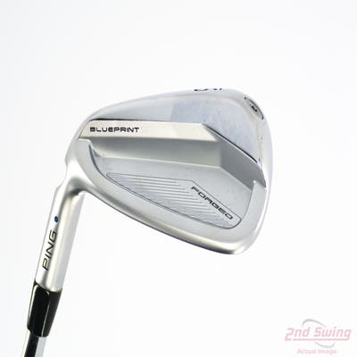 Ping Blueprint S Single Iron 9 Iron True Temper Dynamic Gold 120 Steel X-Stiff Left Handed Blue Dot 37.75in