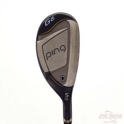 Ping G LE 3 Hybrid 5 Hybrid 26° Fujikura Vista Pro 40 Graphite Senior Right Handed 38.75in