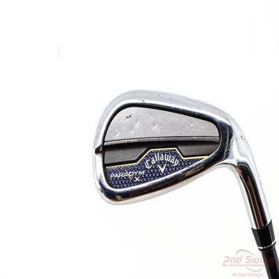 Callaway Paradym X Single Iron Pitching Wedge PW Project X Cypher 40 Graphite Senior Right Handed 36.0in