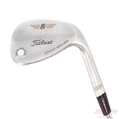 Titleist Vokey Spin Milled SM4 Chrome Wedge Sand SW 56° 14 Deg Bounce Titleist Vokey BV Steel Wedge Flex Right Handed 35.25in