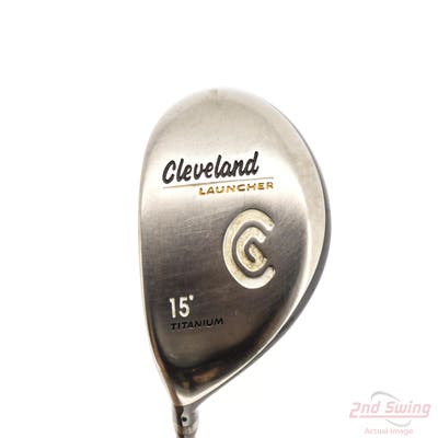 Cleveland Launcher Fairway Wood 3 Wood 3W 15° Fujikura Launcher Gold Graphite Stiff Left Handed 43.0in