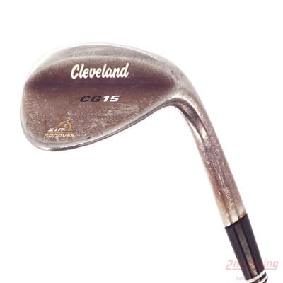 Cleveland CG15 Satin Chrome Wedge Lob LW 58° 12 Deg Bounce Stock Steel Shaft Steel Wedge Flex Right Handed 36.0in