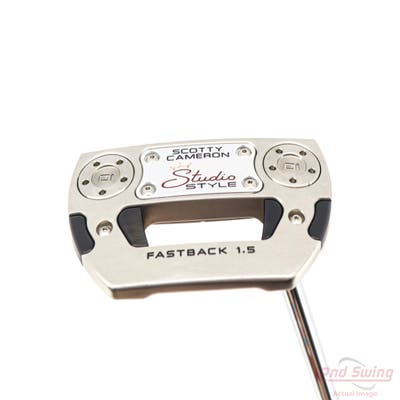 Mint Titleist Scotty Cameron 2025 Studio Style Fastback 1.5 Putter Steel Right Handed 35.0in