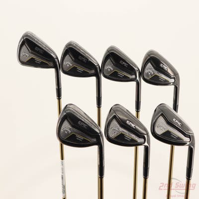 Callaway EPIC Forged Star Iron Set 7-PW AW GW SW UST ATTAS Speed Series 50 Graphite Senior Right Handed +1"