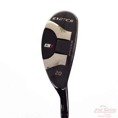 Tour Edge Exotics CBX Hybrid 3 Hybrid 20° Aldila DVS 85 Hybrid Graphite Stiff Right Handed 40.0in