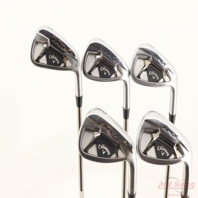 Callaway Apex 21 Iron Set 7-PW AW UST Mamiya Recoil ESX 460 F3 Graphite Regular Right Handed +1/2"