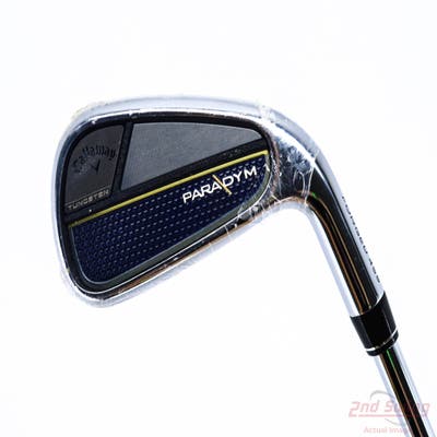 Mint Callaway Paradym Single Iron 7 Iron True Temper Elevate MPH 95 Steel Stiff Right Handed 37.0in