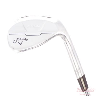Mint Callaway Opus Brushed Chrome Wedge Lob LW 58° 8 Deg Bounce C Grind Dynamic Gold Mid 115 Wedge Steel Wedge Flex Right Handed 35.0in