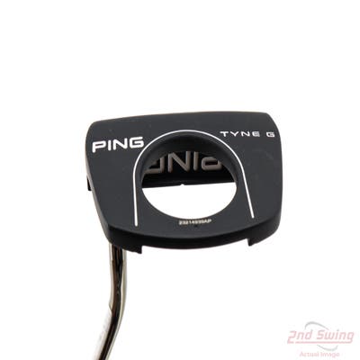 Ping 2023 Tyne G Putter Straight Arc Steel Left Handed Black Dot Adjustable Length