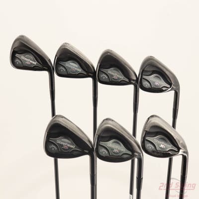 Callaway Steelhead XR Pro Iron Set 5-PW AW LA Golf A Series High 65 Graphite Regular Right Handed +1/2"