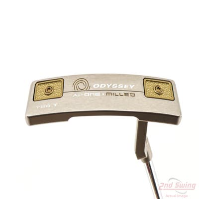 Odyssey Ai-ONE Milled Silver Two T Putter Steel Right Handed 35.0in