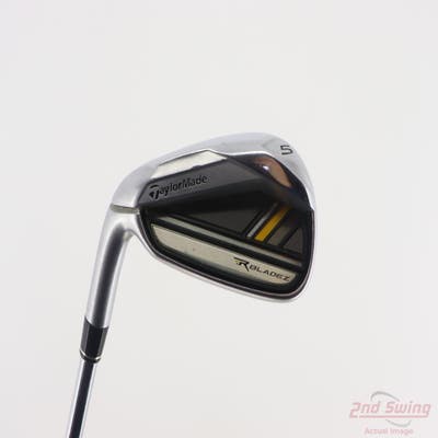 TaylorMade Rocketbladez Single Iron 5 Iron TM Matrix RocketFuel 65 Steel Stiff Left Handed 40.5in