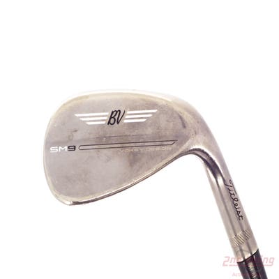 Titleist Vokey SM9 Brushed Steel Wedge Gap GW 52° 12 Deg Bounce F Grind Mitsubishi Tensei Red AM2 Graphite Ladies Right Handed 35.0in