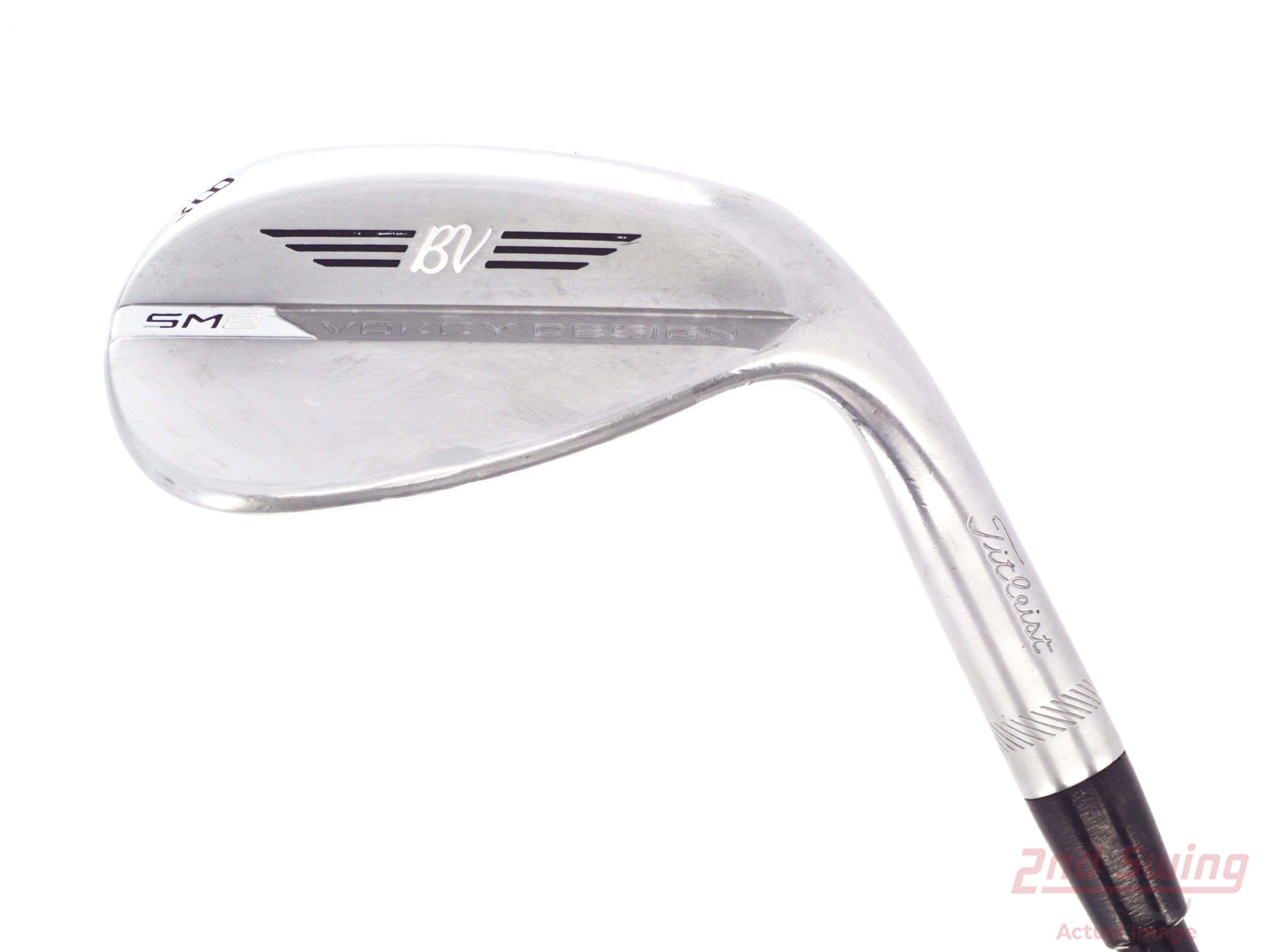 Titleist Vokey SM8 50°12F/￼54°14F/58°10S Titleist Vokey SM8 Tour Chrome Wedge | 2nd Swing Golf