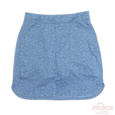New Womens Peter Millar Skort Large L Blue MSRP $90