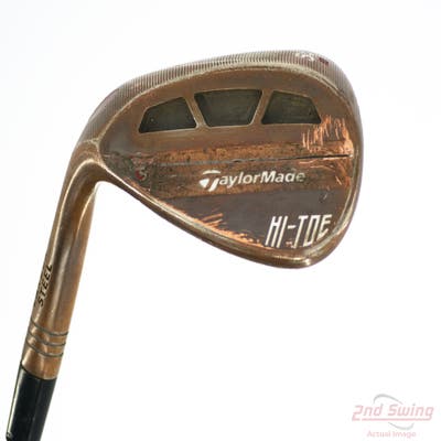 TaylorMade Milled Grind HI-TOE Wedge Sand SW 54° 10 Deg Bounce FST KBS Hi-Rev 2.0 Steel Wedge Flex Left Handed 35.25in