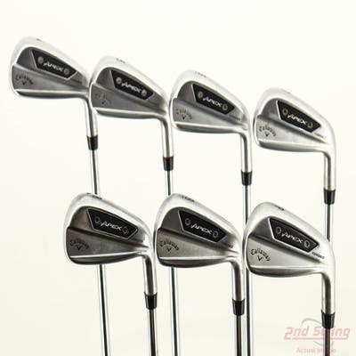 Callaway Apex Ai200 Iron Set 4-PW Nippon NS Pro Modus 3 Tour 120 Steel Tour X-Stiff Right Handed +1/2"