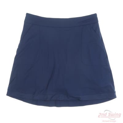 New Womens Peter Millar Skort Large L Blue MSRP $90