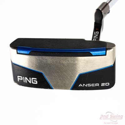 Ping 2025 Scottsdale Anser 2D Putter Steel Right Handed Brown Dot 35.0in