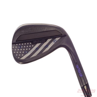 Ping s159 Midnight Wedge Gap GW 52° 12 Deg Bounce S Grind Ping Z-Z115 Steel Wedge Flex Right Handed Black Dot 35.75in