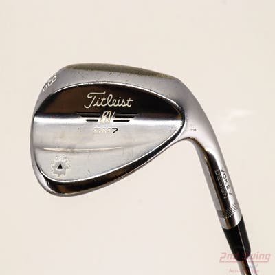 Titleist Vokey SM7 Tour Chrome Wedge Lob LW 58° 12 Deg Bounce D Grind True Temper Dynamic Gold S200 Steel Stiff Right Handed 35.0in