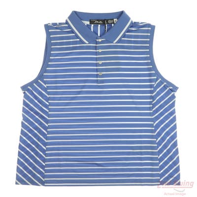New Womens Ralph Lauren RLX Sleeveless Small S Blue MSRP $90