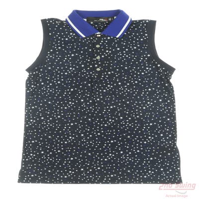 New Womens Ralph Lauren RLX Sleeveless Medium M Blue MSRP $90