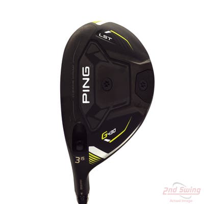 Ping G430 LST Fairway Wood 3 Wood 3W 15° Mitsubishi Tensei 1K Black 75 Graphite X-Stiff Left Handed 43.0in