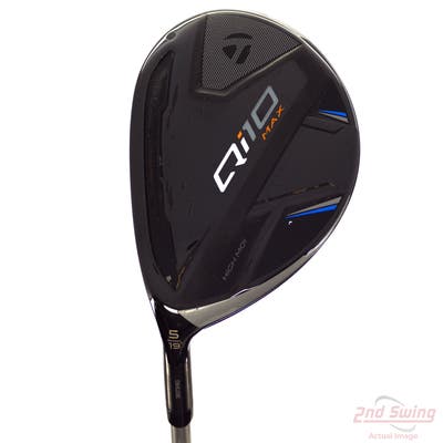 TaylorMade Qi10 MAX Fairway Wood 5 Wood 5W 19° Fujikura Speeder NX TCS 50 Graphite Senior Left Handed 42.5in