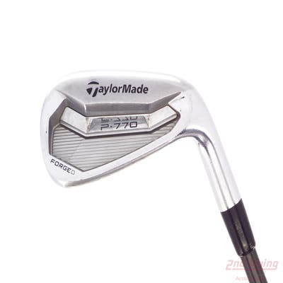 TaylorMade P770 Single Iron Pitching Wedge PW UST Mamiya Recoil 780 Black Graphite Stiff Right Handed 36.0in