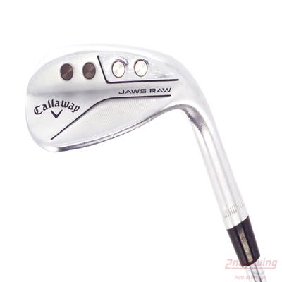 Callaway Jaws Raw Chrome Wedge Lob LW 58° 8 Deg Bounce Z Grind TT Dynamic Gold 115 VSS Steel Wedge Flex 35.5in