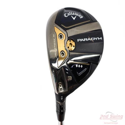 Callaway Paradym Triple Diamond Fairway Wood 3 Wood 3W 15° Graphite Design Tour AD TP-7 Graphite Stiff Left Handed 43.25in
