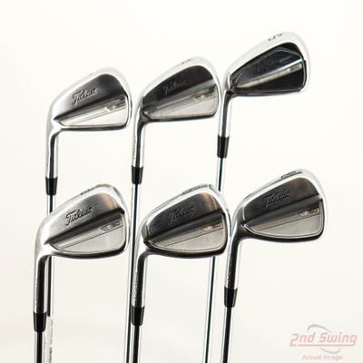 Titleist 2023 T150/T200 Combo Iron Set 5-PW True Temper AMT Black S300 Steel Stiff Left Handed STD